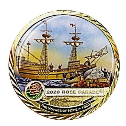 Please continue below for more information about how to get your Rose Parade Coin from a State Colony: